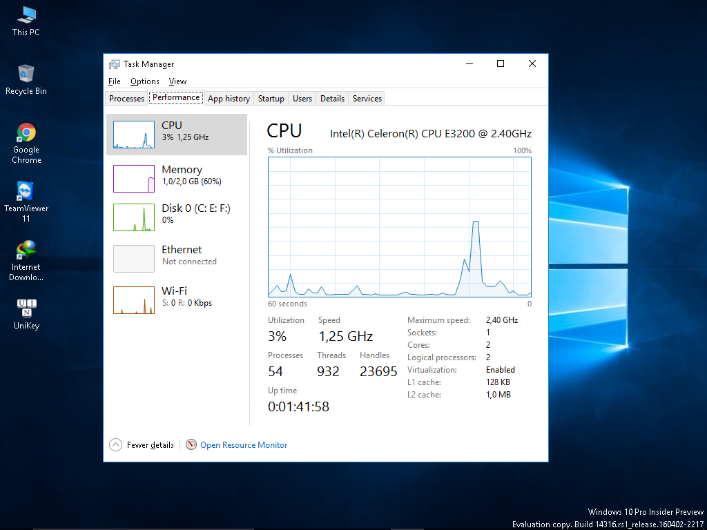 Ghost Windows 10 Pro Build 14316 x64 Some Soft - Update 17/4/2016