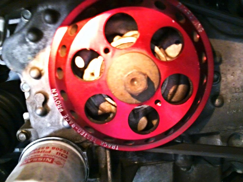 2J Racing VQ35 pulley first impressions The Nissan Club