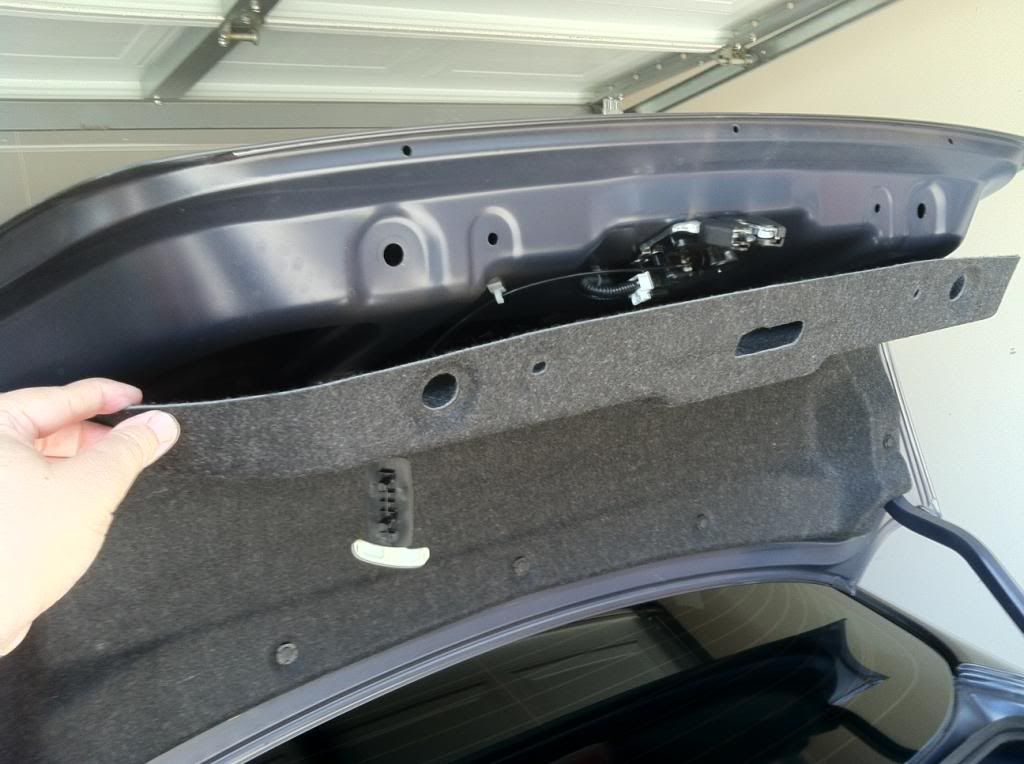 How to remove your Trunk Finisher Altima Sedan 20072012 The Nissan