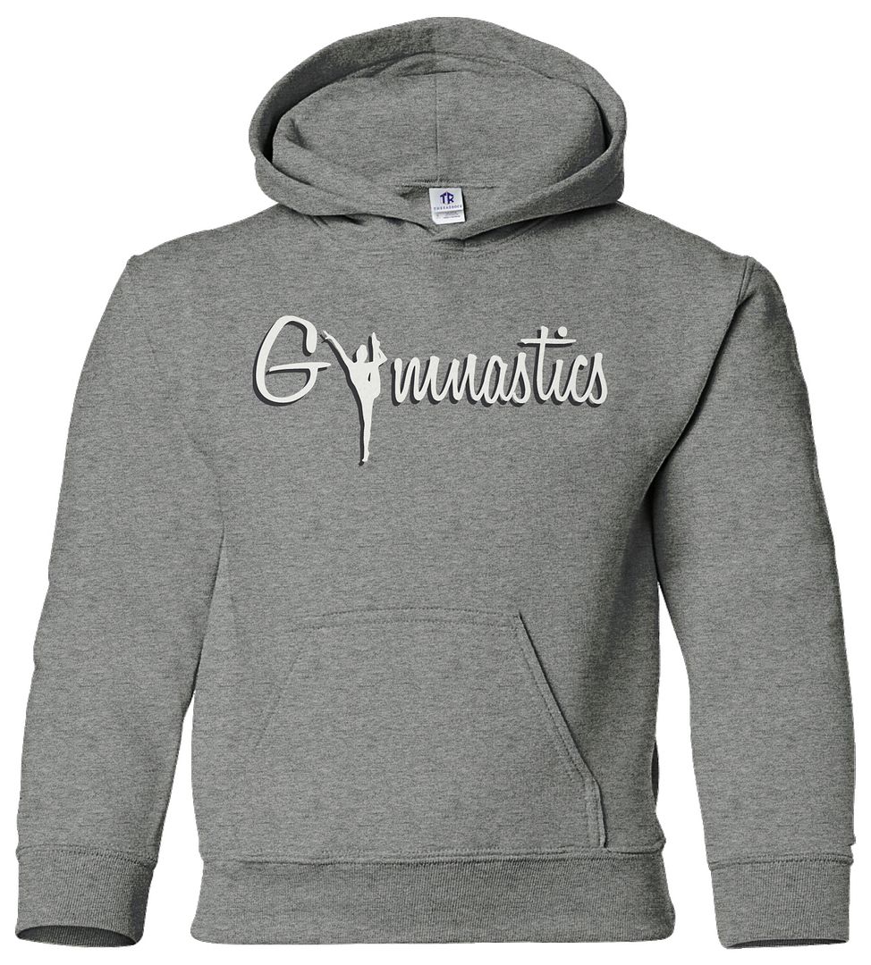 Gymnastics Youth Hoodie Sweatshirt Gymnast Tumbling Pride Sports Team Gift - Picture 10 of 10