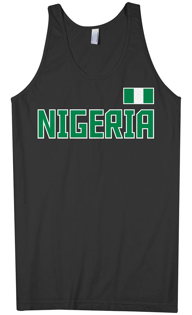 Nigeria National Pride Men's Tank Top Nigerian African Flag - Picture 2 of 7
