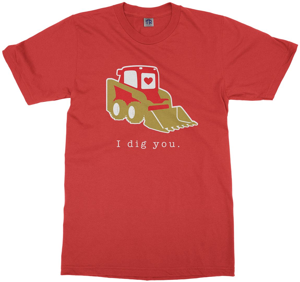 I Dig You Youth T-Shirt acheter Cute Valentines Day Gift Love Trucks