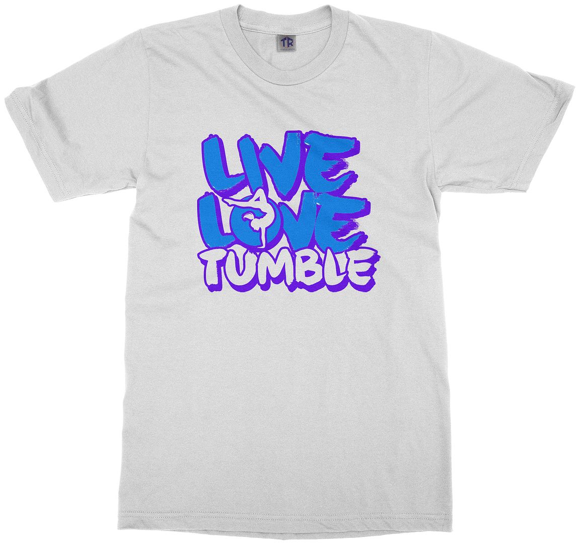 Live Love Tumble Youth T-Shirt Gymnast Saying Slogan Quote - Picture 15 of 15