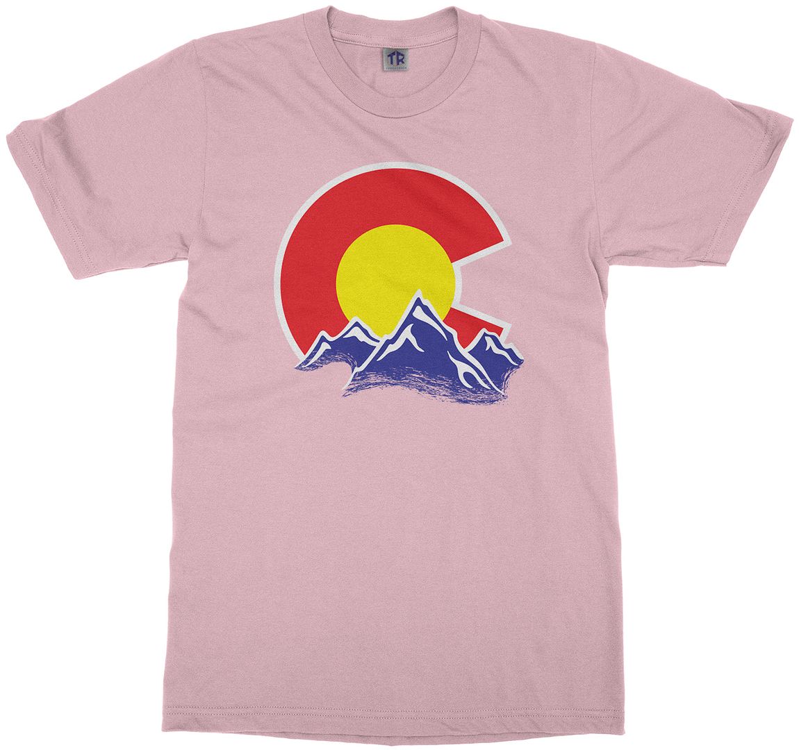 Colorado Mountain Youth T-Shirt State Flag Denver - Picture 9 of 14