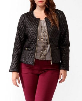 Curvy Glam Deal! Forever 21 Quilted Puffer Jacket