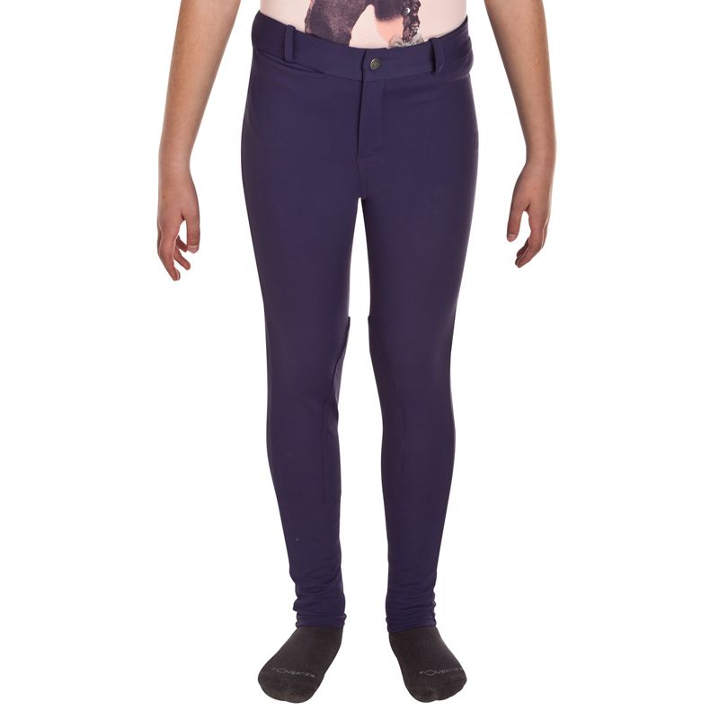 2016 Children's Jodhpurs Girls Horse Riding Pants Purple Equestrian