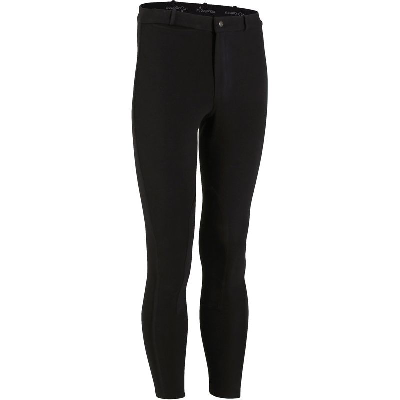 2016 Men's Jodhpurs Horse riding Pants Hardwearing Black Equestrian