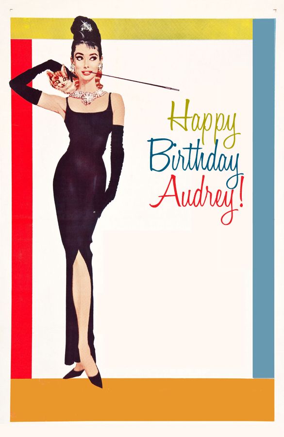 Happy birthday, Audrey Hepburn!
