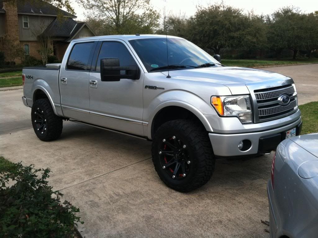 20x10 wheels with 35s and a leveling kit. Page 3 Ford F150 Forum Community of Ford Truck Fans