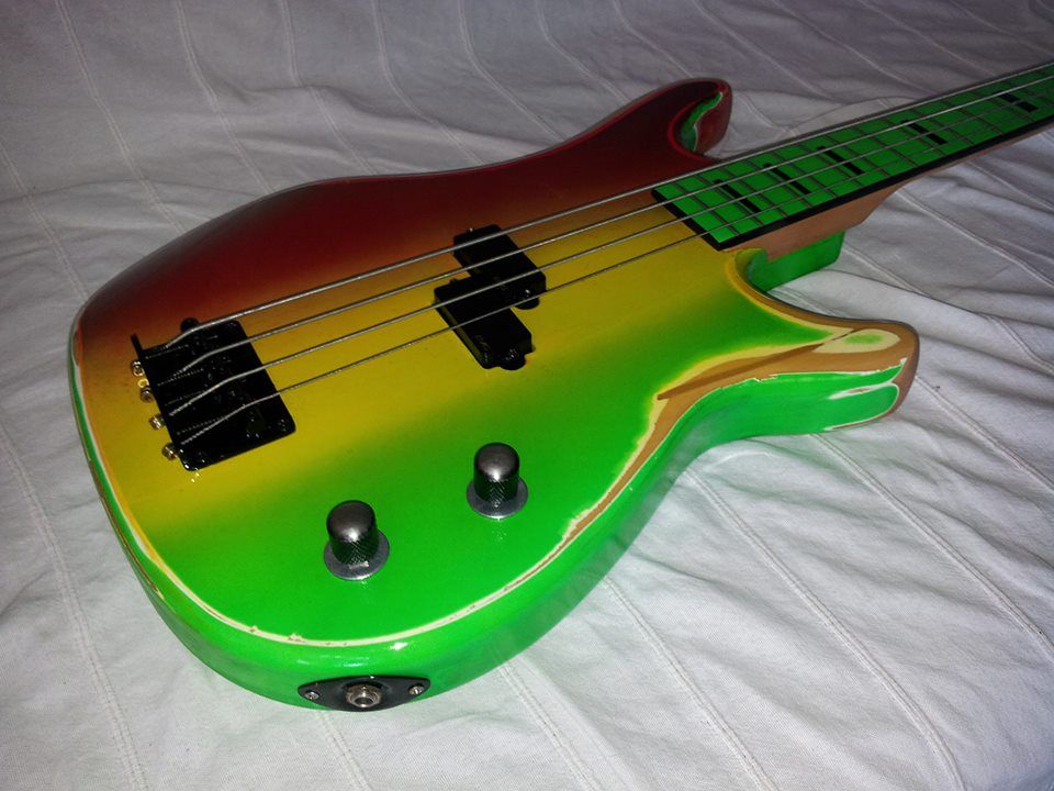 SOLD Wts/wtt Project "Reggae" Bass guitar w/EMG CHEAP!