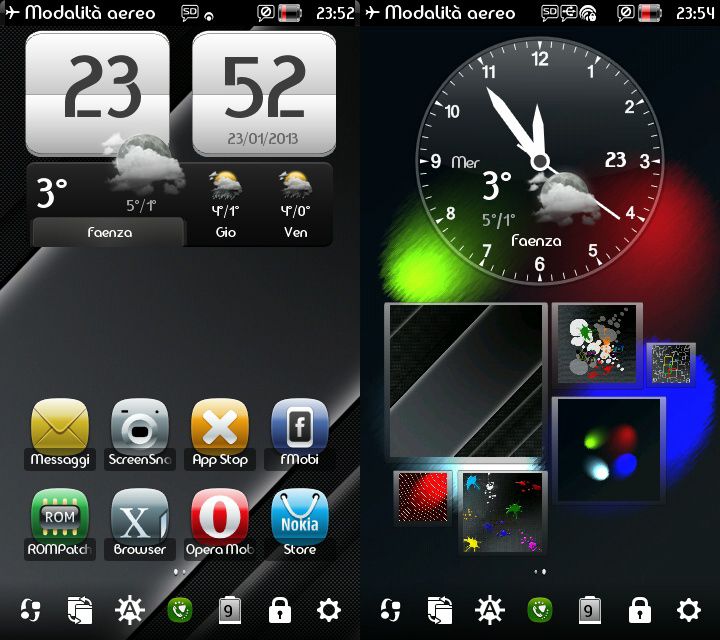 [Mod Widget] Clock Weather +LCD Clock Weather Final