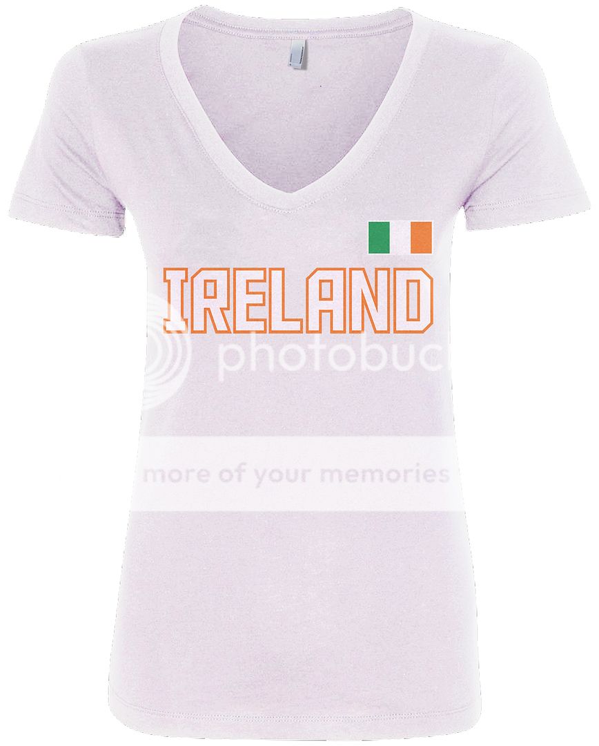 Ireland National Team Women's V-Neck T-Shirt Irish Pride | eBay